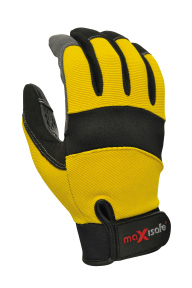 MAXISAFE GLOVES G-FORCE MECHANICS SILICON GRIP LGE 